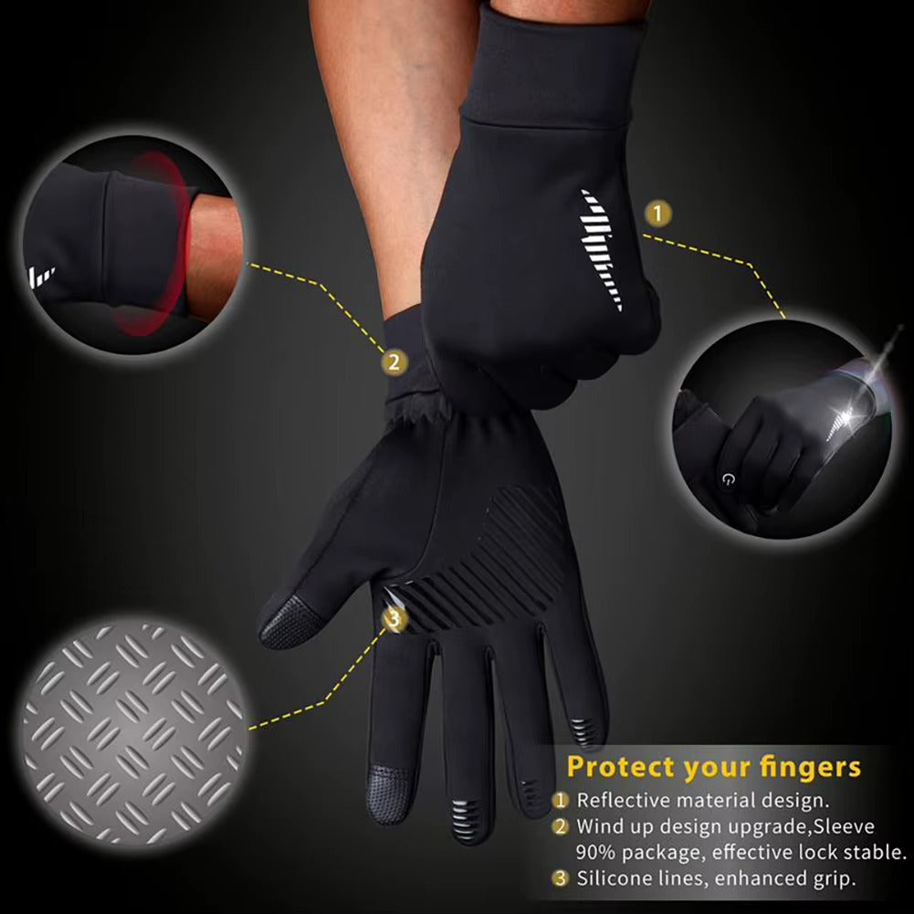 Tralow Pro Winter Gloves - Touchscreen Waterproof Thermal Gloves for Men & Women